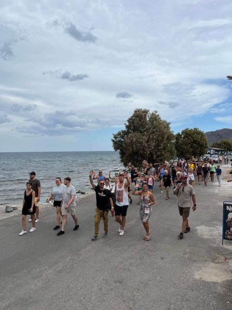 Crete: Milatos Cave Amazonas Zoo Park Jeep Safari Tour - Plaka and the Spinalonga moment: sea views that feel high and cinematic