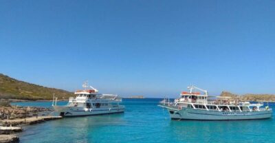 Crete: Mirabello Bay Cruise with Onboard Cocktail - Getting to Agios Nikolaos: pickup rules and where you start