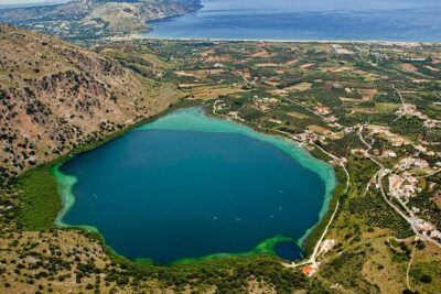 Crete Nature Kournas lake Argyroupoli &Georgioupoli from Rethymno - Lake Kournas: Crete’s Only Freshwater Lake Stop