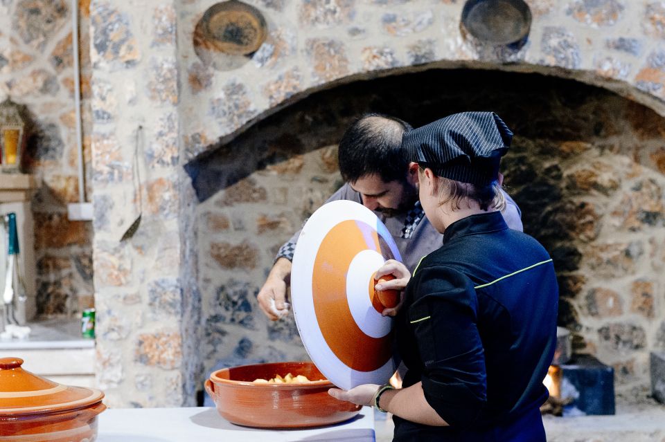 Crete: Olive Oil Factory Tour, Dinner & Traditional Dancing - Dinner with local wine: when the buffet really shines