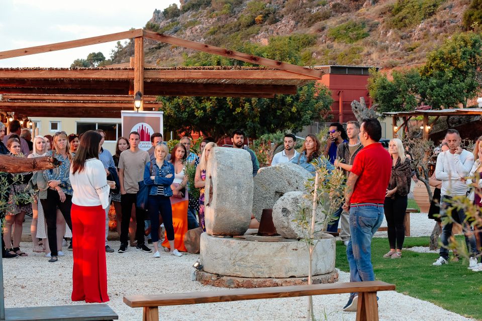 Crete: Olive Oil Factory Tour, Dinner & Traditional Dancing - Live Greek music and dancing: the part you should watch closely