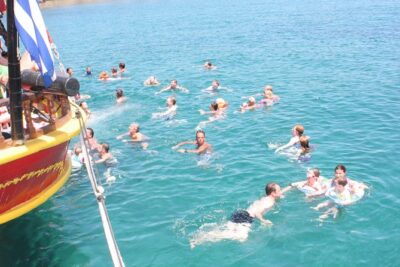 Crete Pirate Ship Cruise with the Black Rose to Stalis and Malia - What 4.5 hours on the Black Rose feels like