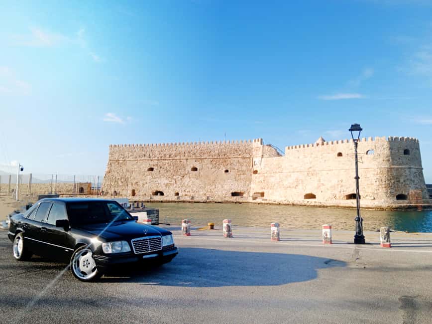 Crete: Private Tour with Classic Mercedes/ Choose a Daytrip - Price and value: $318 per group up to 4, plus what you’ll still pay