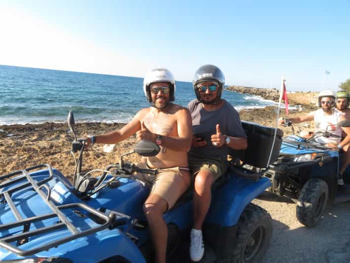 Crete Quad Safari Off-Road,Breathtaking Scenery&Amazing View - Malia Beach Swim: Time to Cool Off and Reset