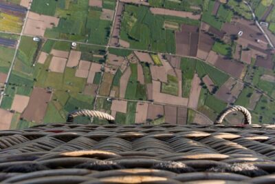 Crete: Semi-private Hot Air Balloon ride - Balloon Prep Is Part of the Fun (Not Just a Waiting Room)