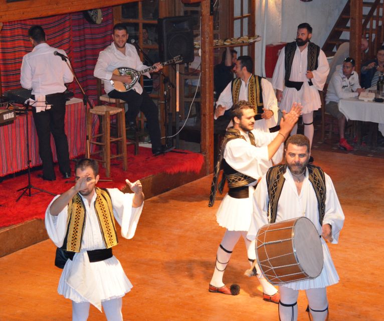Crete: Traditional Dance Show and Buffet Dinner with Wine - The bus ride from Heraklion-area pickup: plan for the full 390 minutes