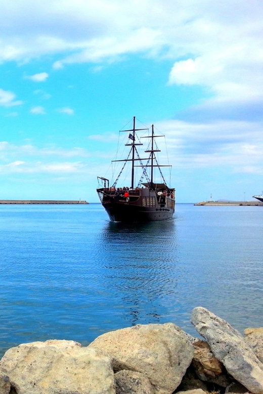 Crete:Day Trip to Rethymno City,Chania City and Kournas Lake - Chania City: Harbor Lanes, the Lighthouse Walk, and Agora Souvenirs