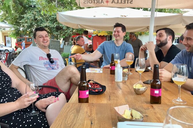 Cruise Ship Guest Beer & Food Tour - Chania Old Port - Food tasting isn’t an afterthought here