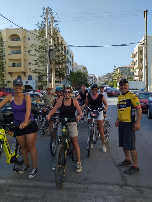 e-Bike Cycling Tour to Arkadi Monastery with Lunch included - Starting at Panepistimiou 1: Coastal Warm-Up and Village Pass-By Moments