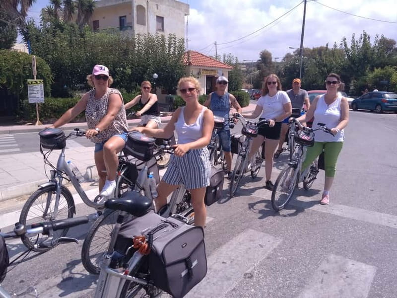 e-Bike Cycling Tour to Arkadi Monastery with Lunch included - Lunch at Kirianna: Cretan Dishes with Panoramic Views