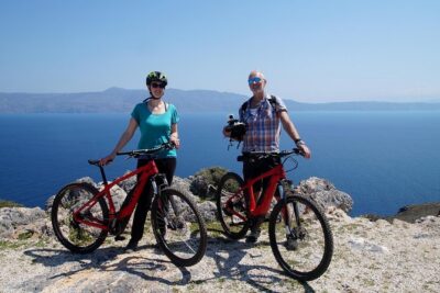 E-bike (Electric Bike) rental West Crete - The Riding Day: Rugged Coastline, Traditional Villages, and Big View Targets