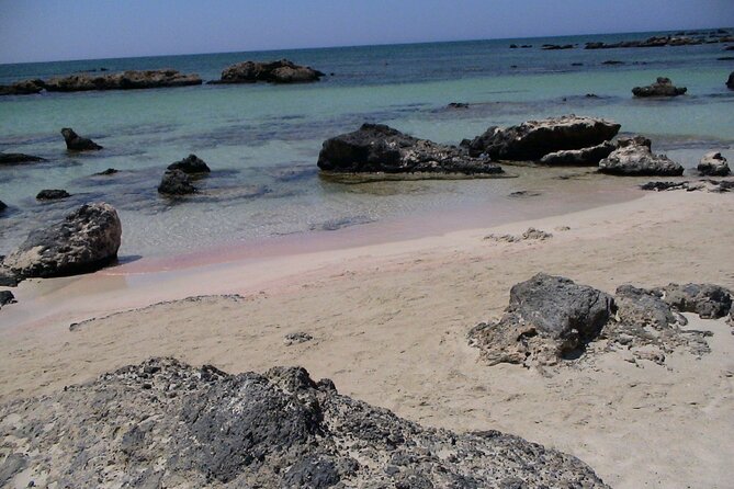 Elafonisi Beach & Agia Sofia Cave Day Tour from CHANIA area - Elafonissi Beach Time: Pink Sand, Wind, and Shade Reality Check