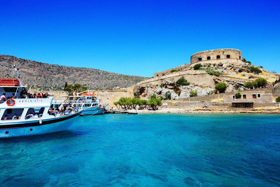 Elounda: Spinalonga Guided Boat Tour with BBQ and Swimming - The boat ride to Kolokytha: quick ferry, long swim break