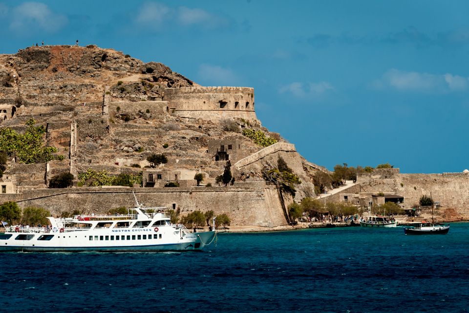 Elounda: Spinalonga Guided Boat Tour with BBQ and Swimming - Kolokytha lunch on the water: BBQ that’s actually useful