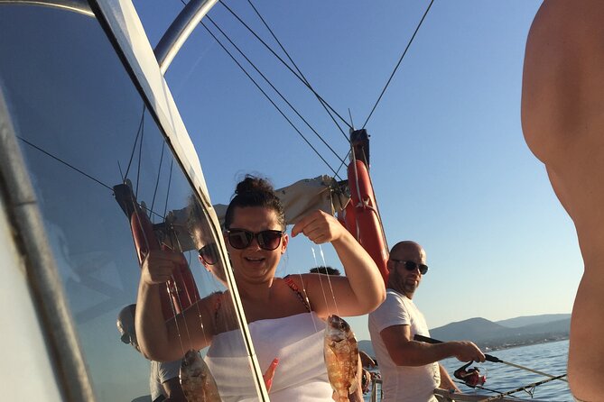FISHING Trip 3h afternoon from Hersonissos CRETE - The 3-Hour Flow: Fast Ride Out, 25m Fishing Stop, Quick Return