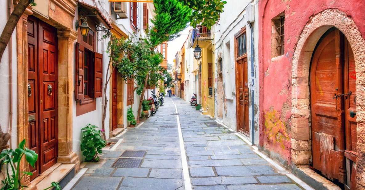 From Agia Galini/Matala: Rethymnon City Tour - The Old Town Hour: Colorful Alleys, Easy Wandering, and Real Crowds