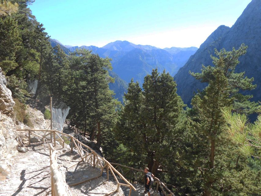 From Agia Galini/Matala: Samaria Gorge Hiking Tour - Time pressure risk: planning for your Agia Roumeli swim and tavern meal