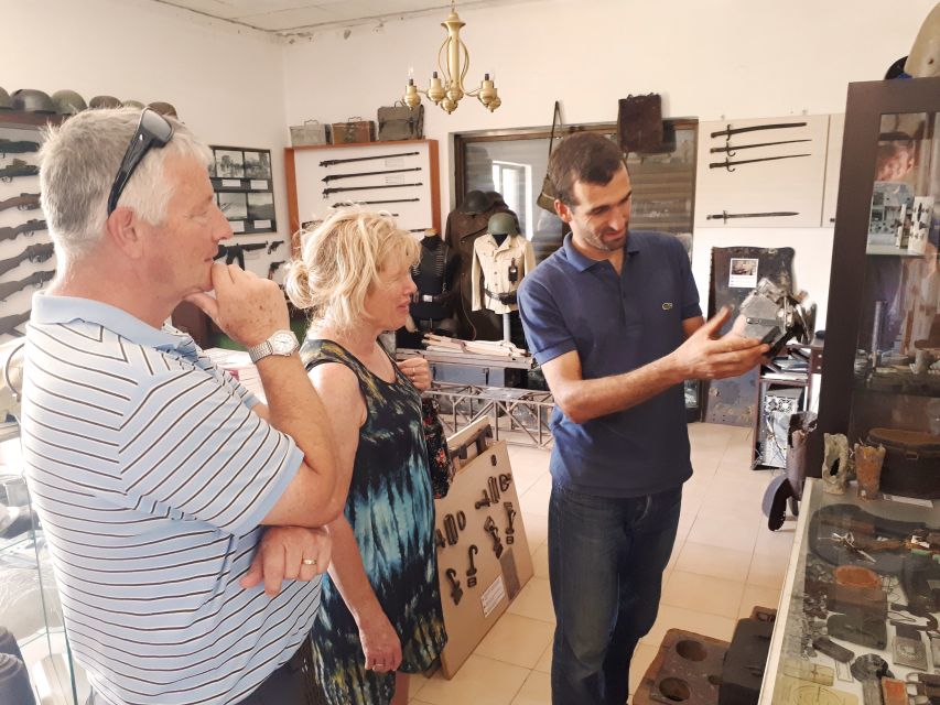 From Chania: Crete World War II History Tour - Private WWII artifact collector visits: impressive, personal, and sometimes long