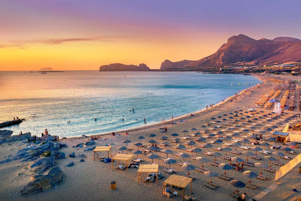 From Chania: Falassarna Sunset Escape! - Chania pickup and the coach ride: logistics that affect comfort