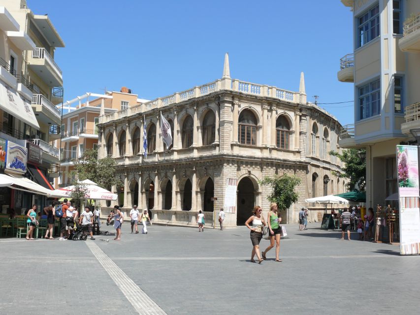 From Chania: Full-Day Heraklion Highlights Guided Tour - Knossos Myths Start the Day with a Drive from Chania