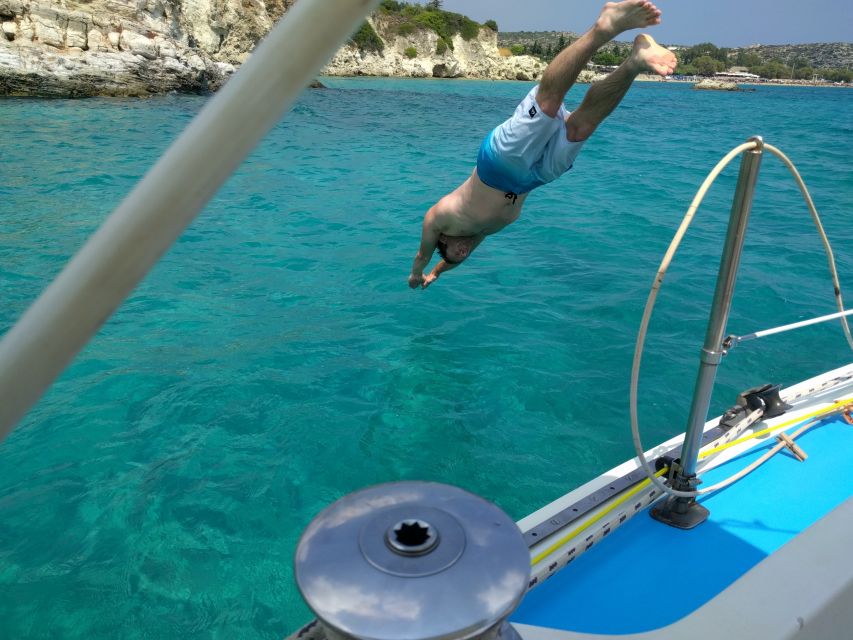 From Chania: Fully Private Sailing Cruise with Meal & Drinks - Marathi Bay lunch and snorkeling: where comfort meets sea time