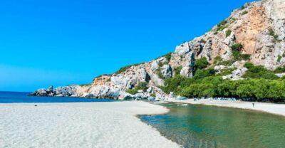 From Chania: Preveli Palm Beach Day Tour - Getting to the south from Chania: pickup and the pace