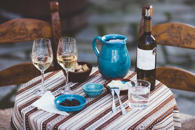 From Chania Private half day Winery-Olive factory-Kournas lake - Dourakis winery: tour the family tradition, then choose your tasting
