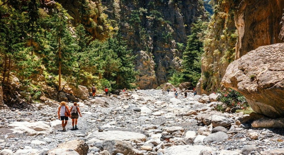 From Chania/Rethymno: Samaria Gorge Easy Way - A Long Day Down South: From Chania/Rethymno to the Gorge Area