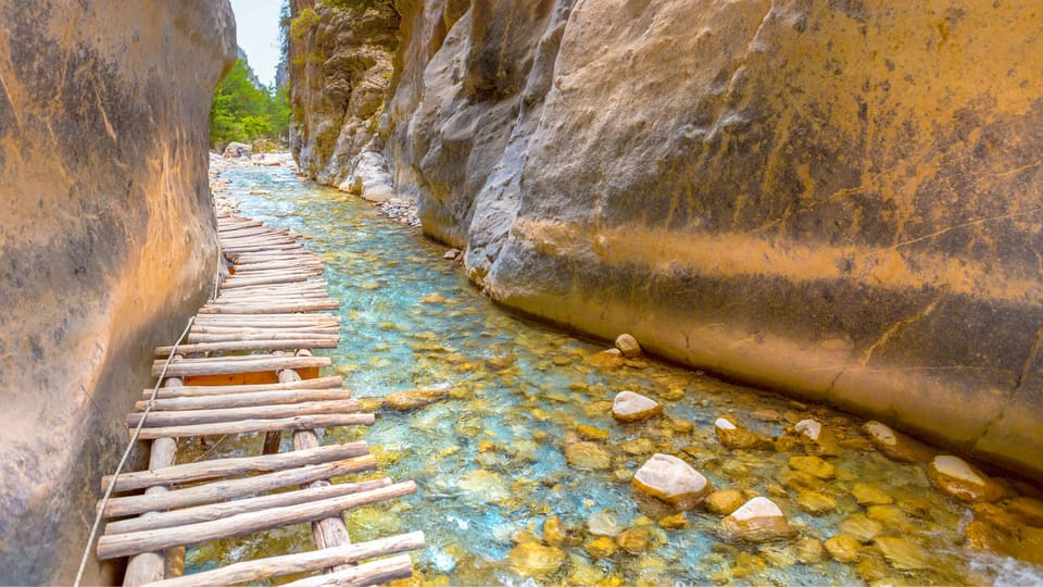 From Chania/Rethymno: Samaria Gorge Easy Way - Practical Prep: Shoes, Water, Beachwear, and a Motion-Sickness Plan