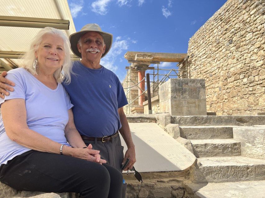 From Heraklion: Cave of Zeus & Knossos Palace Private Tour - Pottery artisans and Cretan art stops that turn sightseeing into something you can feel