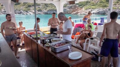 From Heraklion: Elounda, Kolokitha, and Spinalonga Boat Trip - Getting there and the real timing: 2 p.m. start, 4 hours on the water