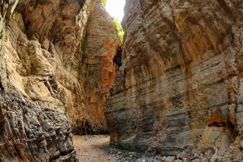 From Heraklion: Imbros Gorge and Libyan Sea Guided Day Trip - Stenada, Mesofarango, and Xepitira Arch: your gorge sight list