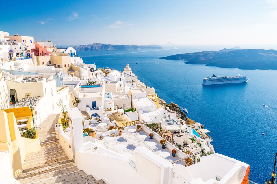 From Heraklion/Rethymno: Santorini Cruise with Pickup - The Aegean Sea cruise: why those sailing hours matter