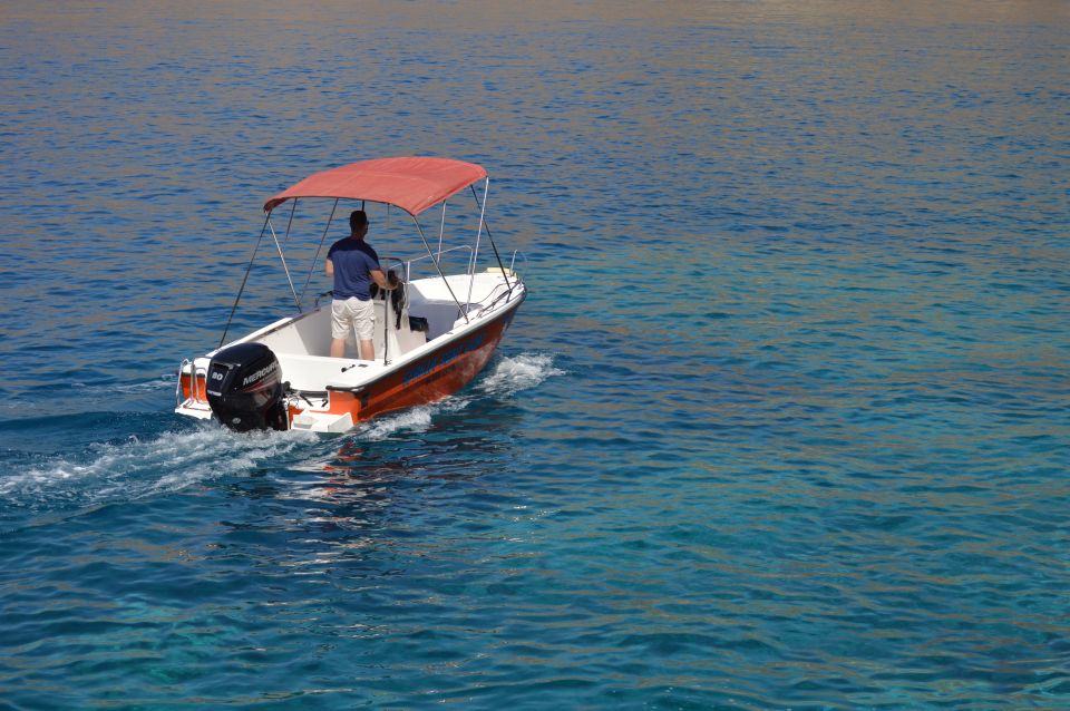 From Hora Sfakion: Private Boat Rental for Day Cruising - Where you meet: Notos Mare in Sfakia (and how not to waste time)