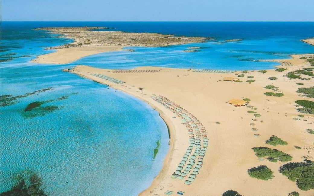 From KAVROS/GEORGIOUPOLIS : Elafonisi Island Pink Sand Beach - Pink Sand and Rules That Keep It Special