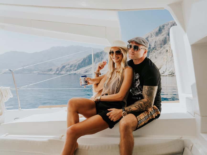 From Panormo: Luxe All-Inclusive Catamaran Cruise with Lunch - Lunch on board: the part that turns a cruise into a meal you remember