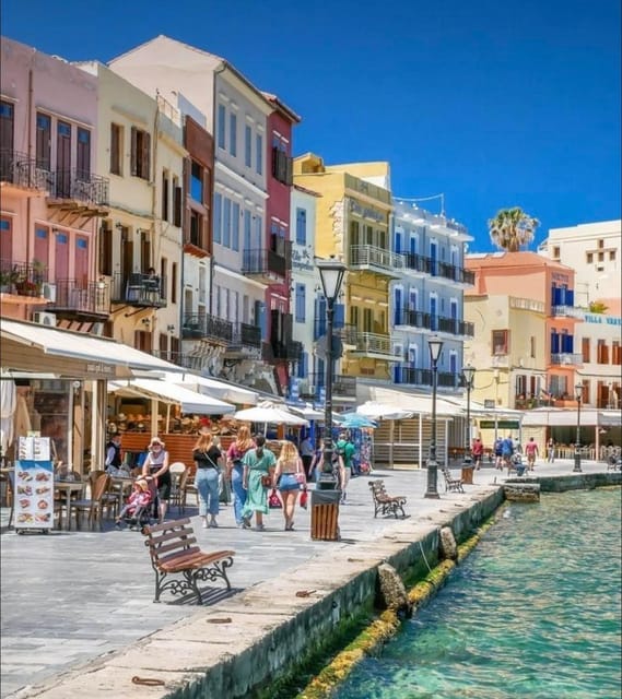 From Rethymno: Day trip to CHANIA CITY - KOURNAS LAKE - Bus logistics that affect your comfort (more than you think)