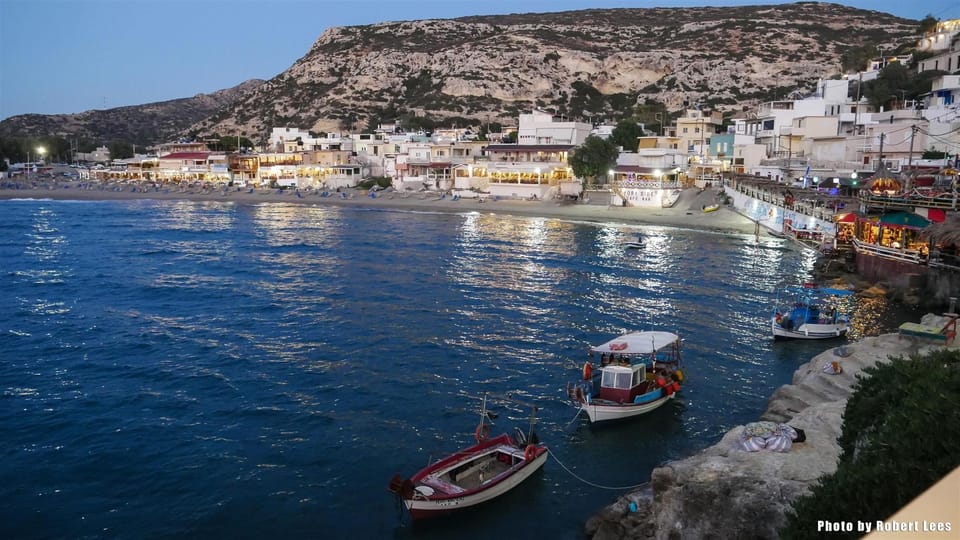 From Rethymno: Day trip to MATALA - AG.GALINI - SPILI - How This 9-Hour South-Crete Route Works From Rethymno