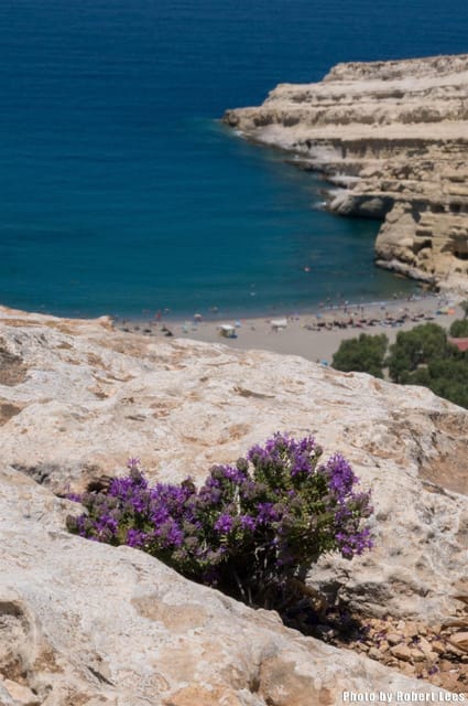From Rethymno: Day trip to MATALA - AG.GALINI - SPILI - Agia Galini: A Calm Port Stop for Swim Time and Lunch