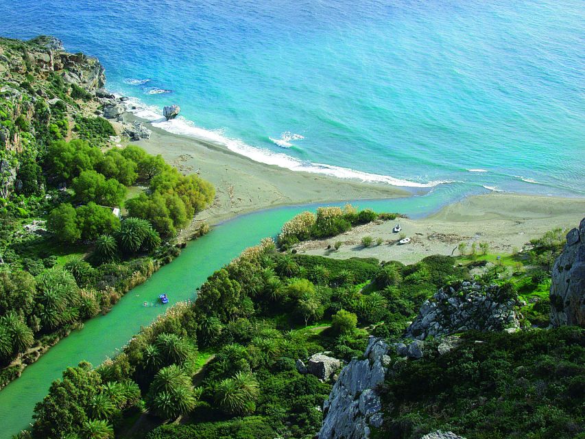 From Rethymno: Kourtaliotiko, Preveli Palm Beach, & Damnoni - Plakias: short, practical, and worth using for coffee and a quiet beach loop