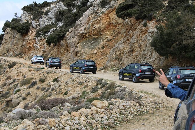 Full Day 4x4 Self-Drive Safari Tour in Crete with BBQ Lunch - Kastamonitsa coffee stop: where the tour gives you breathing room