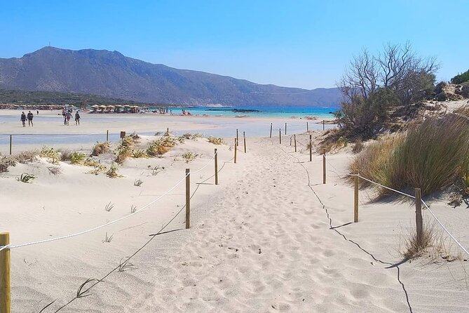 Full Day Private Minivan Tour to Elafonisi Beach and kedrodasos - Topolia village-style stop: optional food with views