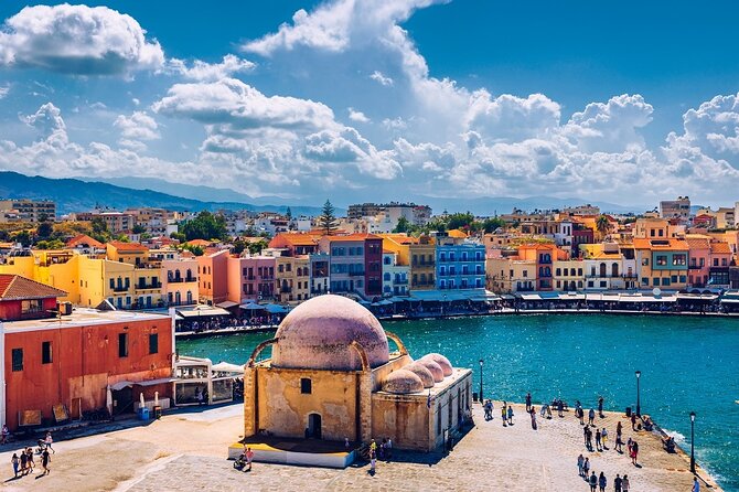 Full-Day Tour : Rethymno-Chania- Lake Kournas ( West Crete Tour ) - Stop 2: Chania Old Town—Venetian walls, harbor views, and coffee time