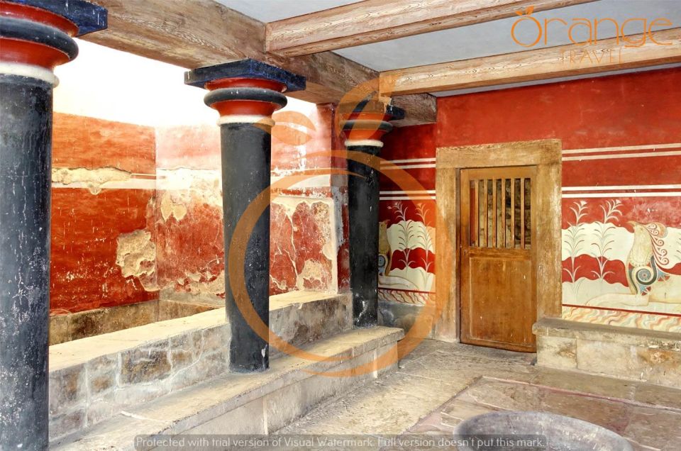 Full-Day Tour:Lasithi Plateau -Mythology Park&Knossos Palace - Knossos Palace: labyrinth myth meets Minoan scale