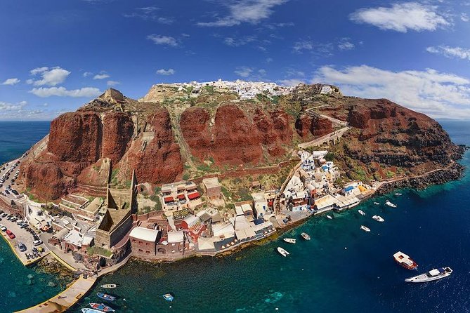 Full-Day Trip to Santorini island by Boat from Rethymno with Transfer your Hotel - Stop 1 on Santorini: your main orientation and town time