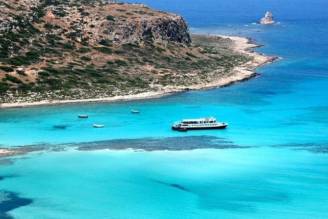 GRAMVOUSA and BALOS Boat & Beach & Lunch on CRETE - Balos Lagoon: swimming, the 50-meter shore walk, and lunch strategy