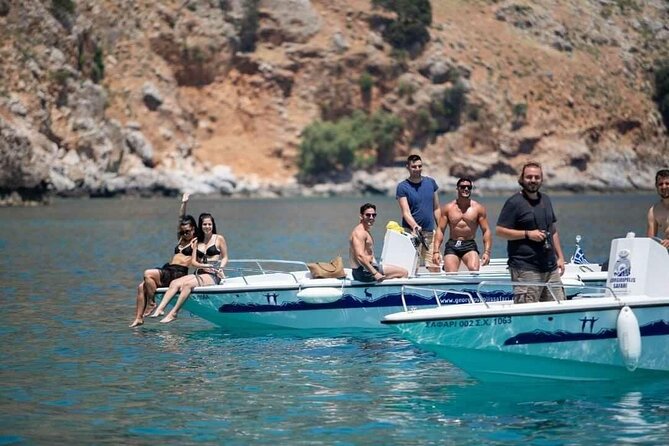 Half-Day Small-Group Boat Safari in Crete - Omprogialos from the water: views, caves, and the real Cretan feel