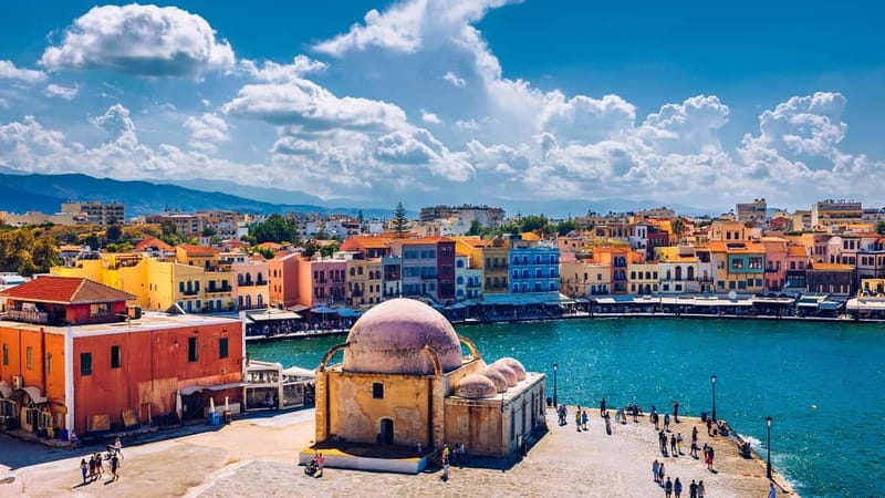 Heraklion Areas:Rethymno,Chania & Lake Kournas Full-Day Tour - Stop 1 to 4: riding into Rethymno old town and learning the lanes