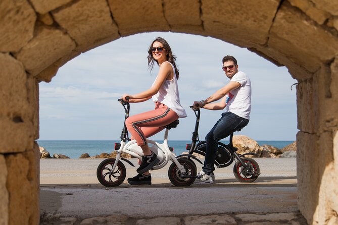 Heraklion: Ebike City tour - Food tasting & Wine tasting - Georgiadis Park quest energy: where the tour gets playful