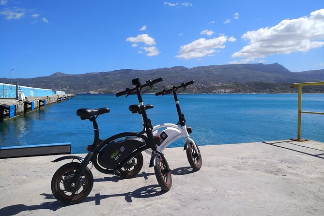 Heraklion: Ebike City tour - Food tasting & Wine tasting - Old Venetian Harbor and the Eleutherios Venizelos statue